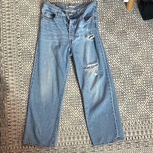 Levi’s Stylish Light Blue Boyfriend straight Jeans